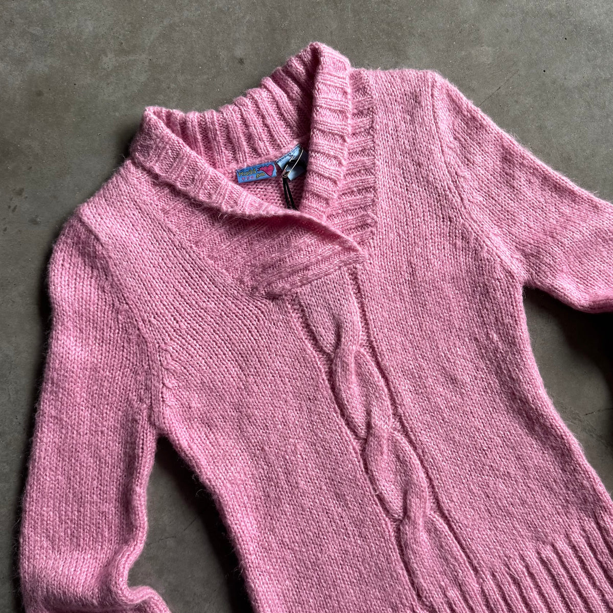 Women’s Y2K Mudd Baby Pink Sweater