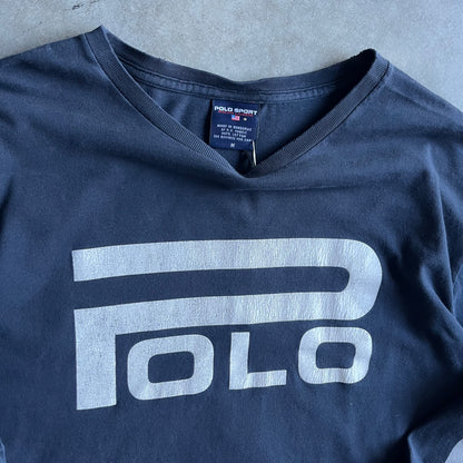 Vintage Polo Sport 67 L/S Navy Tee