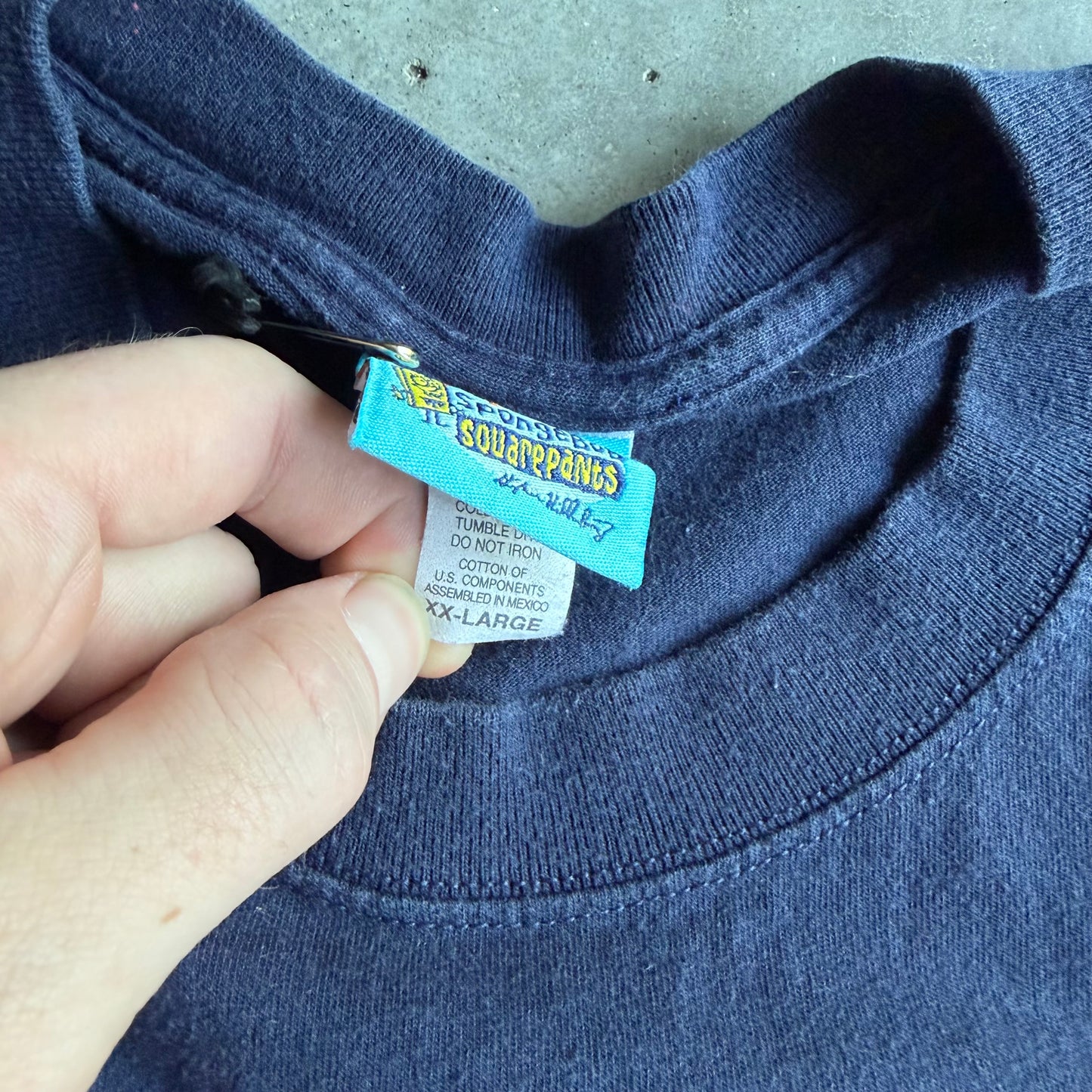 Vintage SpongeBob Ripped My Pants T Shirt
