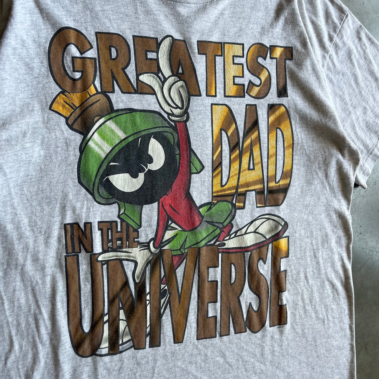 Vintage “Greatest Dad In The Universe” Marvin The Martian Tee
