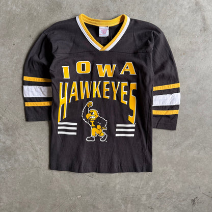 Vintage Women’s Iowa Hawkeyes 3/4 Sleeve Tee