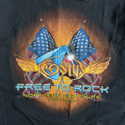 Y2K REO Speedwagon & Styx Free To Rock Tour T Shirt