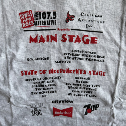 Vintage Iowa New Rock 107.5 FM Alternative Radio Station Tee