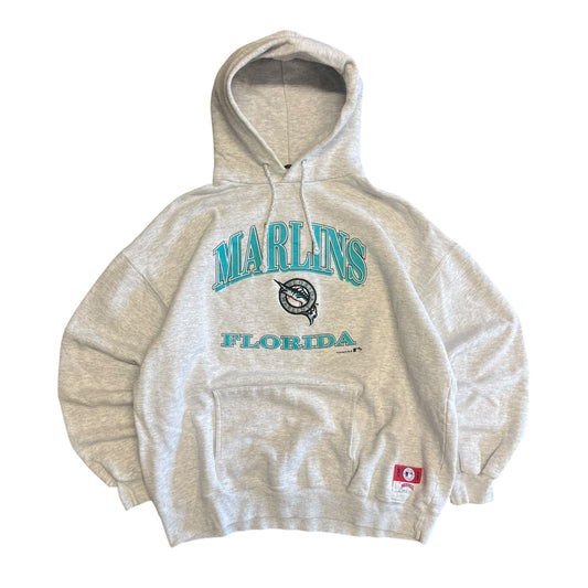 Vintage Nutmeg Florida Marlins MLB Hoodie