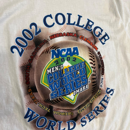 Vintage 2002 NCAA College World Series Tee