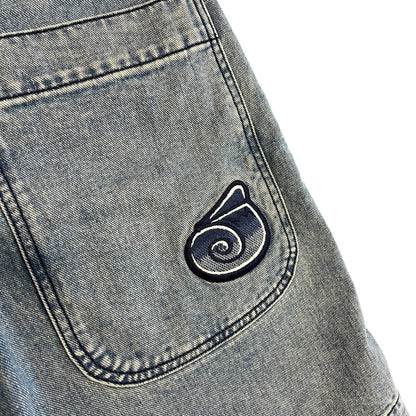 JNCO - Twin Cannon 14” Shorts (Antique)