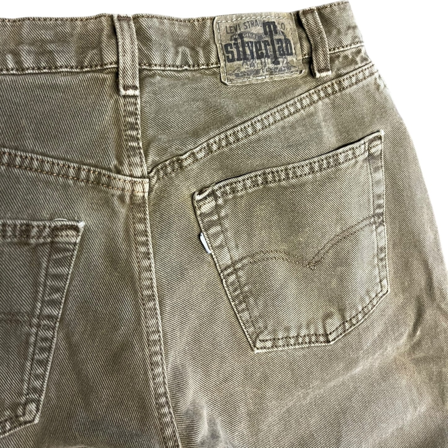 Y2K Levi’s Silvertab Olive Green Baggy Pants
