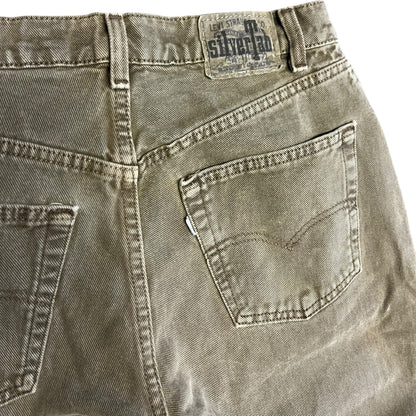 Y2K Levi’s Silvertab Olive Green Baggy Pants