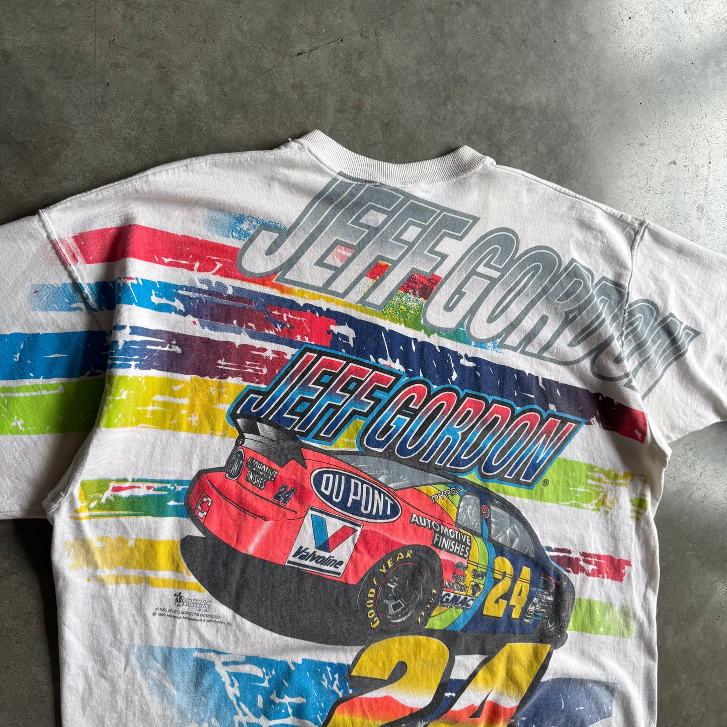 Vintage Jeff Gordon ‘95 Winston Cup Champ AOP Tee