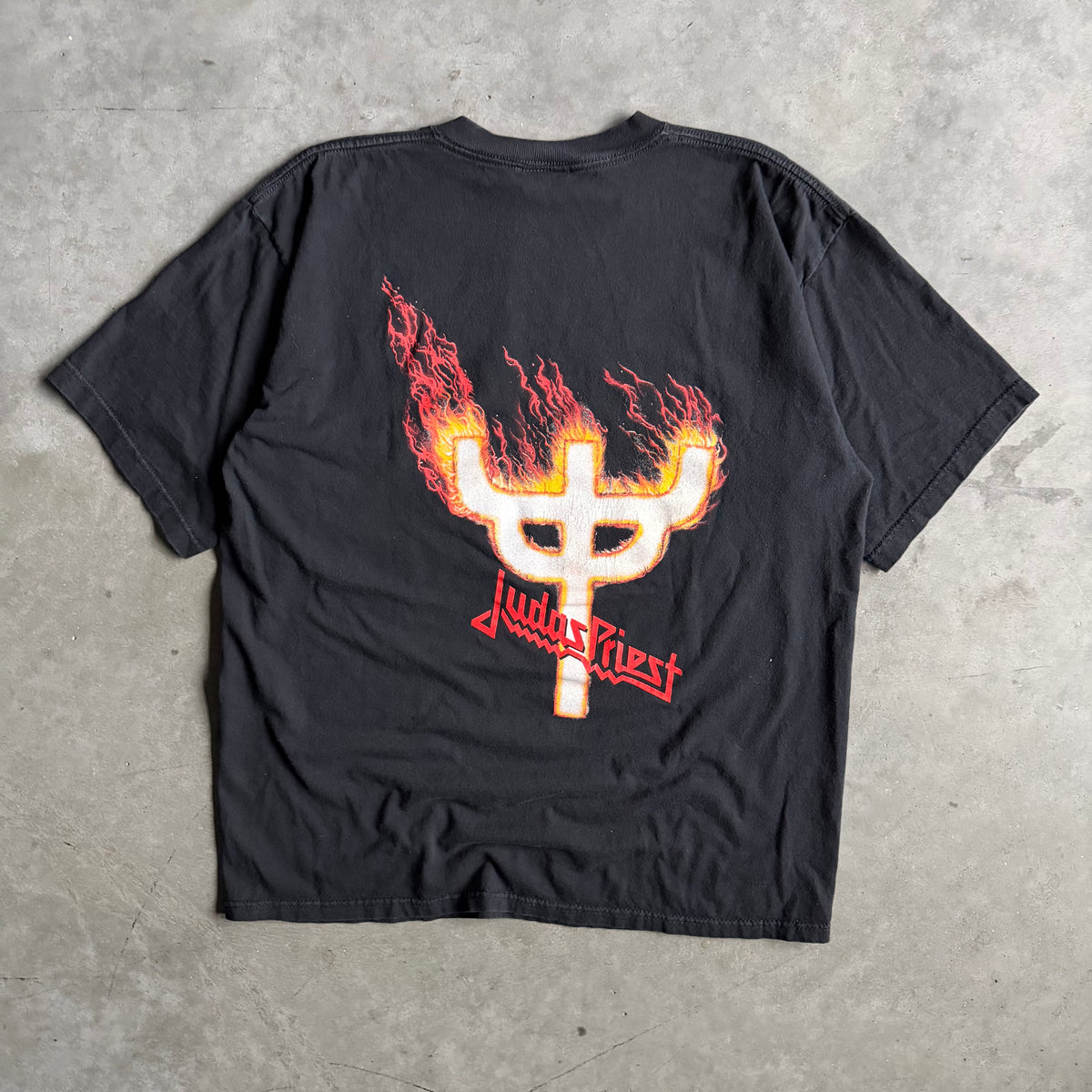Vintage Judas Priest ‘British Steel’ Razor Blade T Shirt