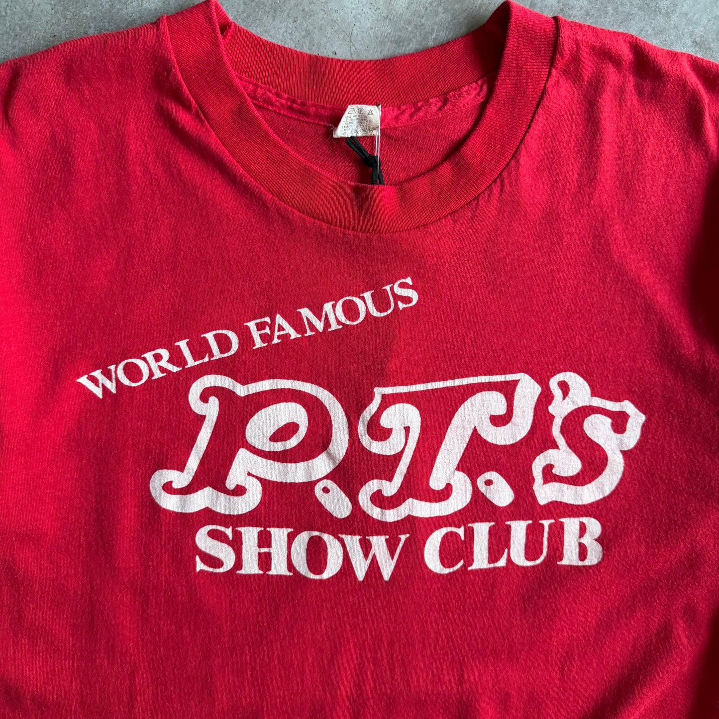 Vintage World Famous P.T.’s Show Club T Shirt