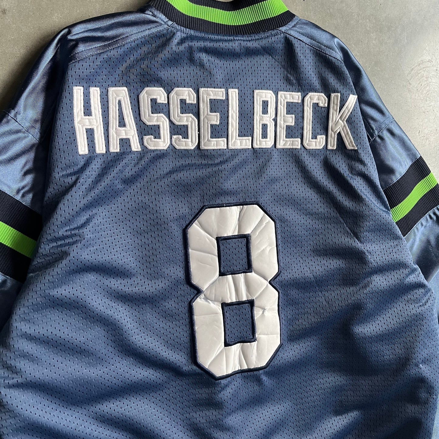 Vintage Seahawks Hasselbeck Jersey Jacket