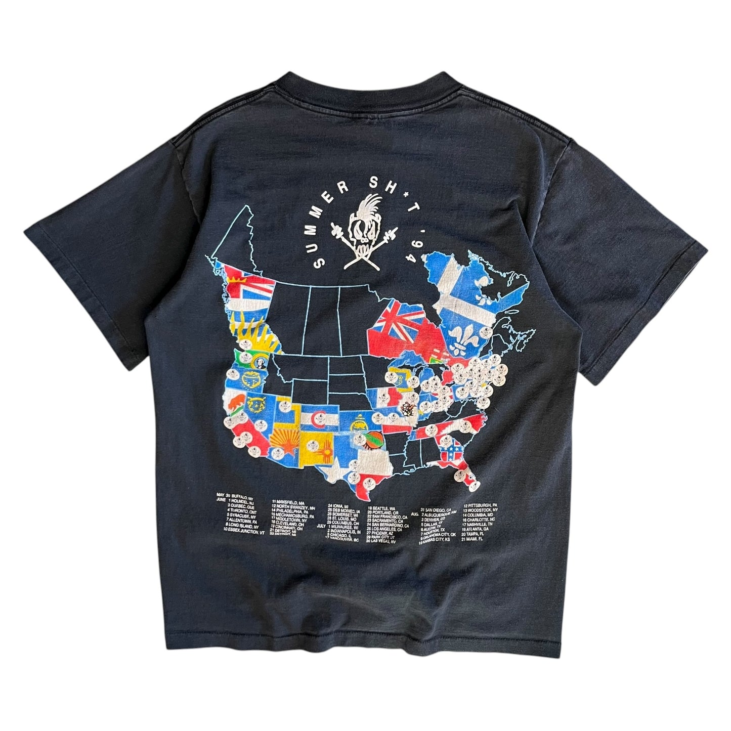 Vintage Metallica Summer Sh*t ‘94 Tour T Shirt