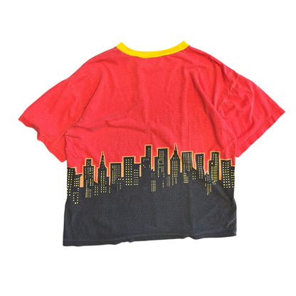 Vintage Disney Mickey & Minnie "Rooftop Romance" AOP