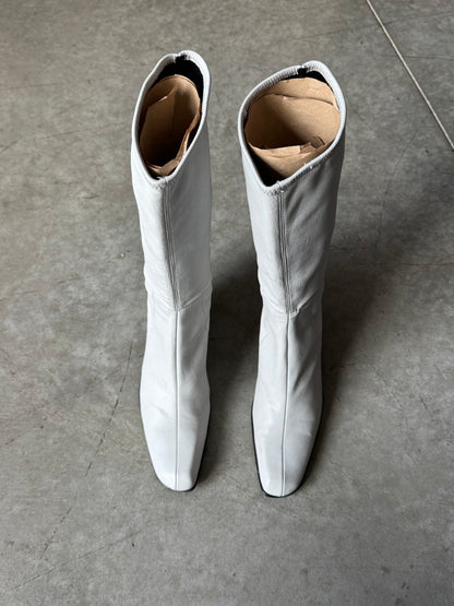 Prada FW98 Boots Powder Blue Deadstock EU 37/US 6.5 Archive