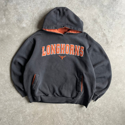 Y2K Texas Longhorns Black & Orange Hoodie