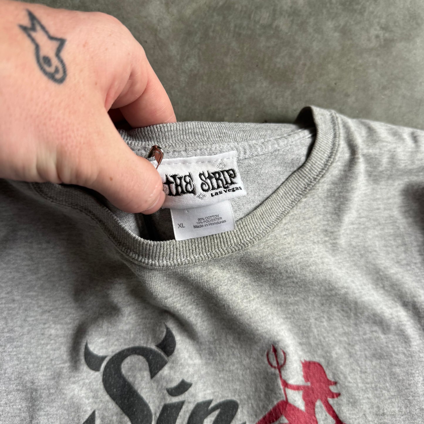 Vintage Sin City Devil Girl Tee