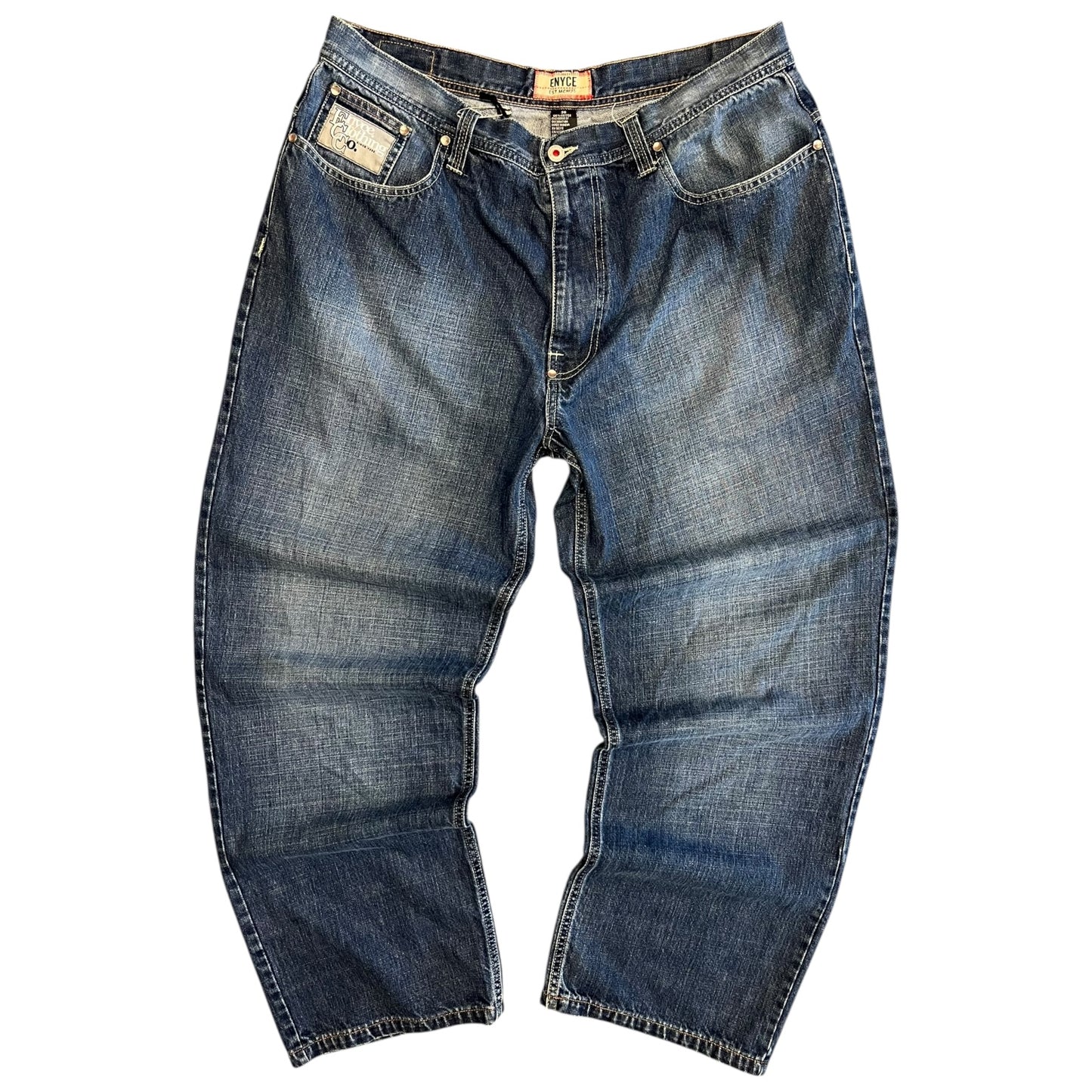 Y2K Enyce Darkwash Baggy Jeans
