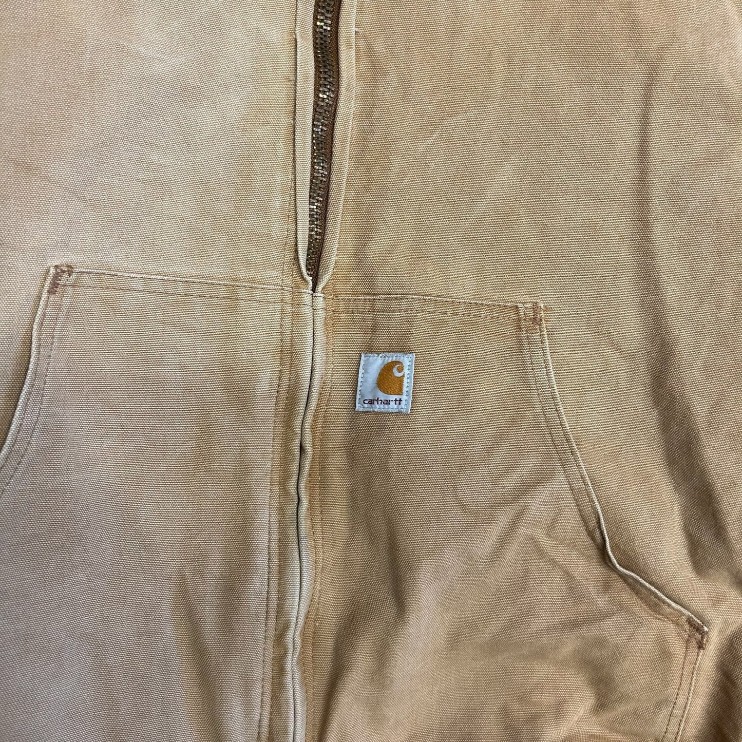 Carhartt ‘J140 BRN’ Brown Quilt Lined Active Jacket