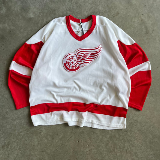 Vintage CCM Detroit Red Wings Hockey Jersey