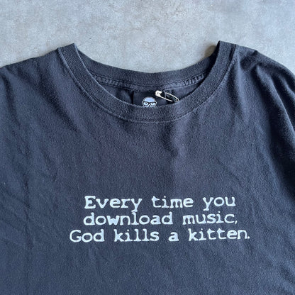 Y2K Jinx “Every Time You Download Music.. Satire Tee