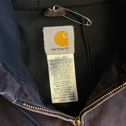 Carhartt ‘J25 DKB’ Dark Brown Thermal Lined Active Jacket