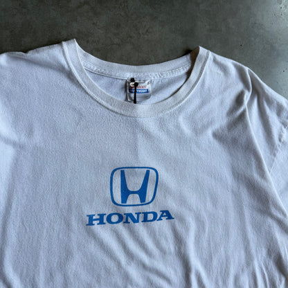Vintage Honda Centered Spell-Out & Logo Tee