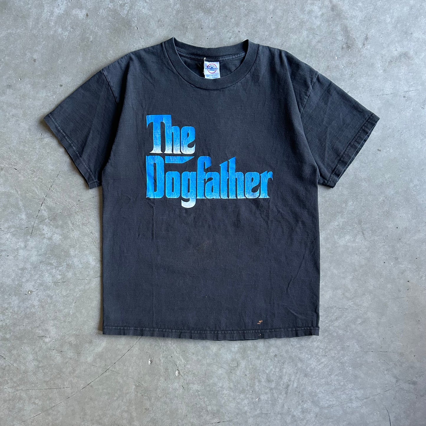 Y2K ‘The Dogfather’ Black & Blue Tee