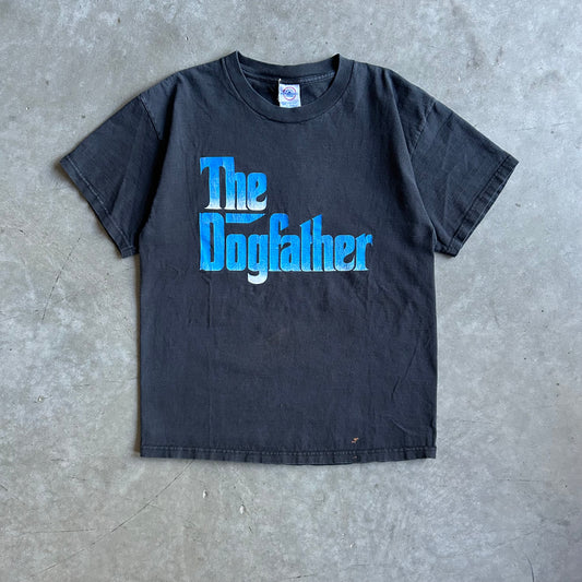 Y2K ‘The Dogfather’ Black & Blue Tee