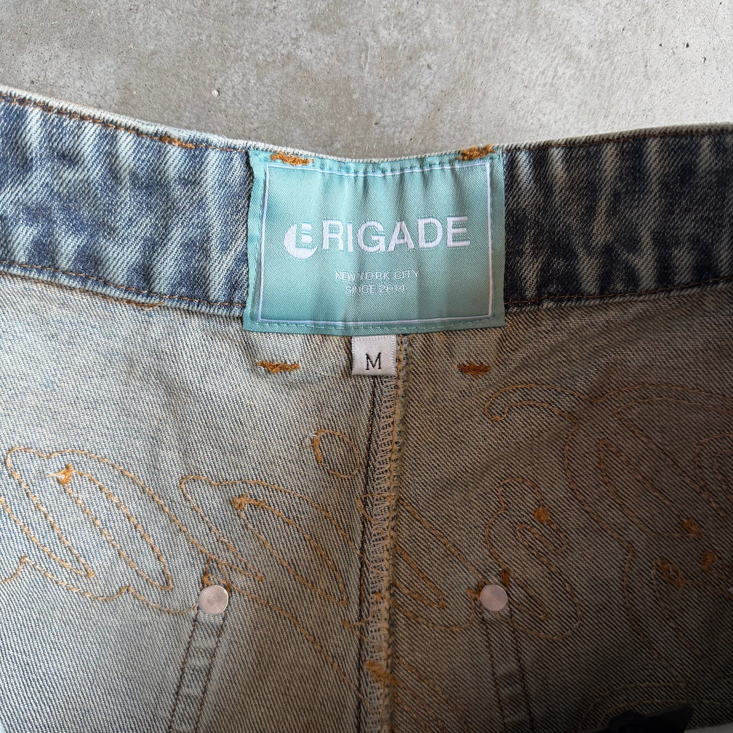 Brigade Light Wash Carpenter Jorts