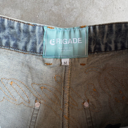 Brigade Light Wash Carpenter Jorts