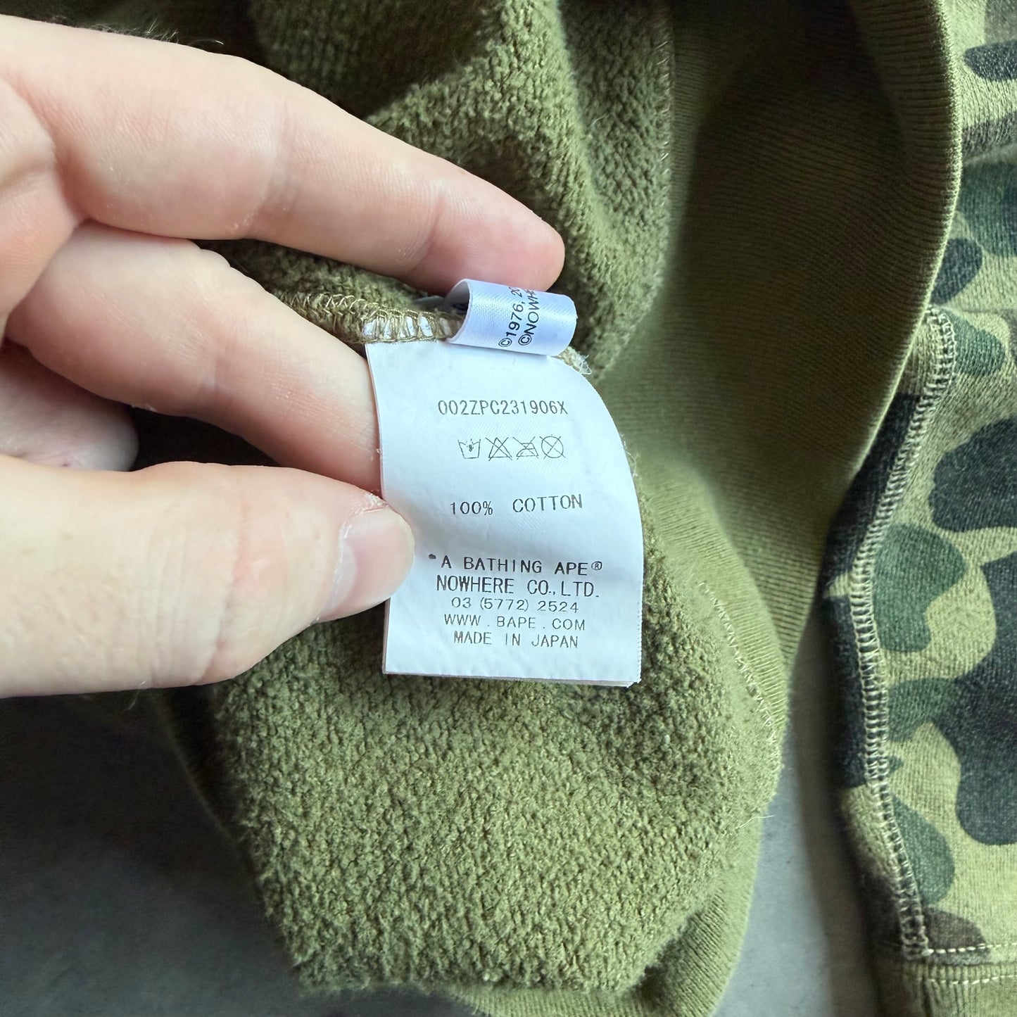 A Bathing Ape BAPE x Hello Kitty 1st Camo Full Zip Hoodie