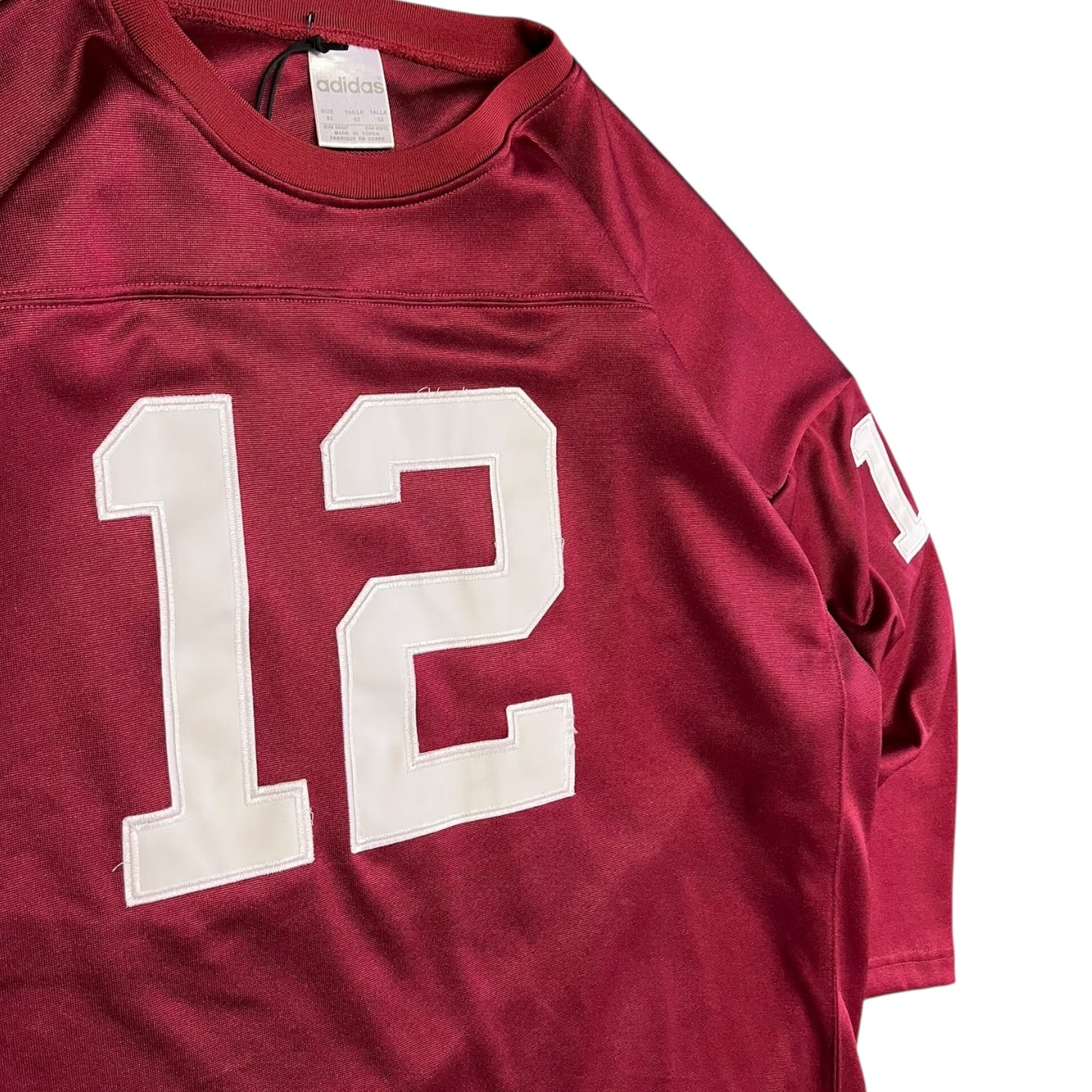 Vintage adidas Namath Alabama #12 Jersey