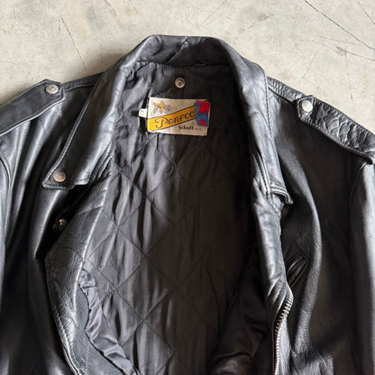 Vintage Schott Perfecto Leather Motorcycle Jacket