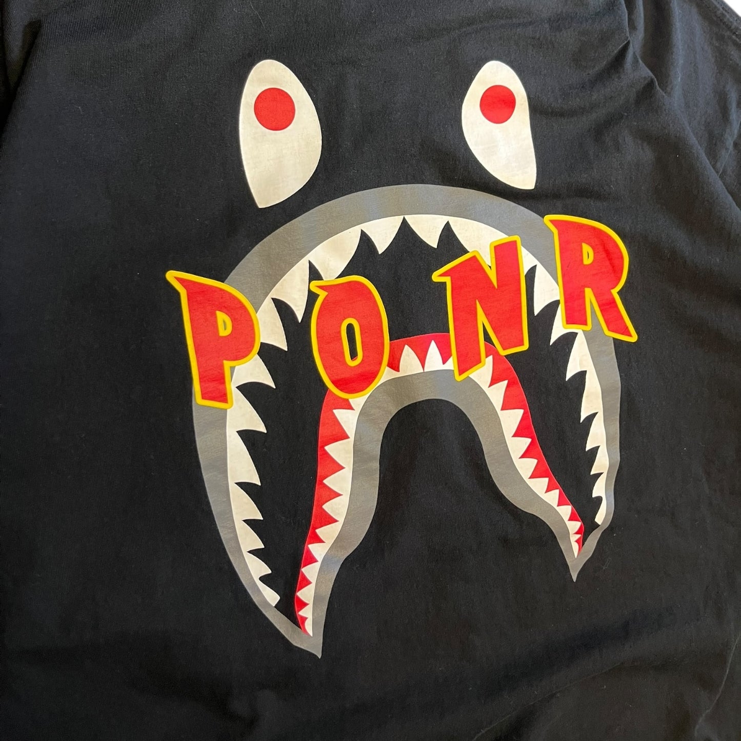 BAPE PONR Shark Tee