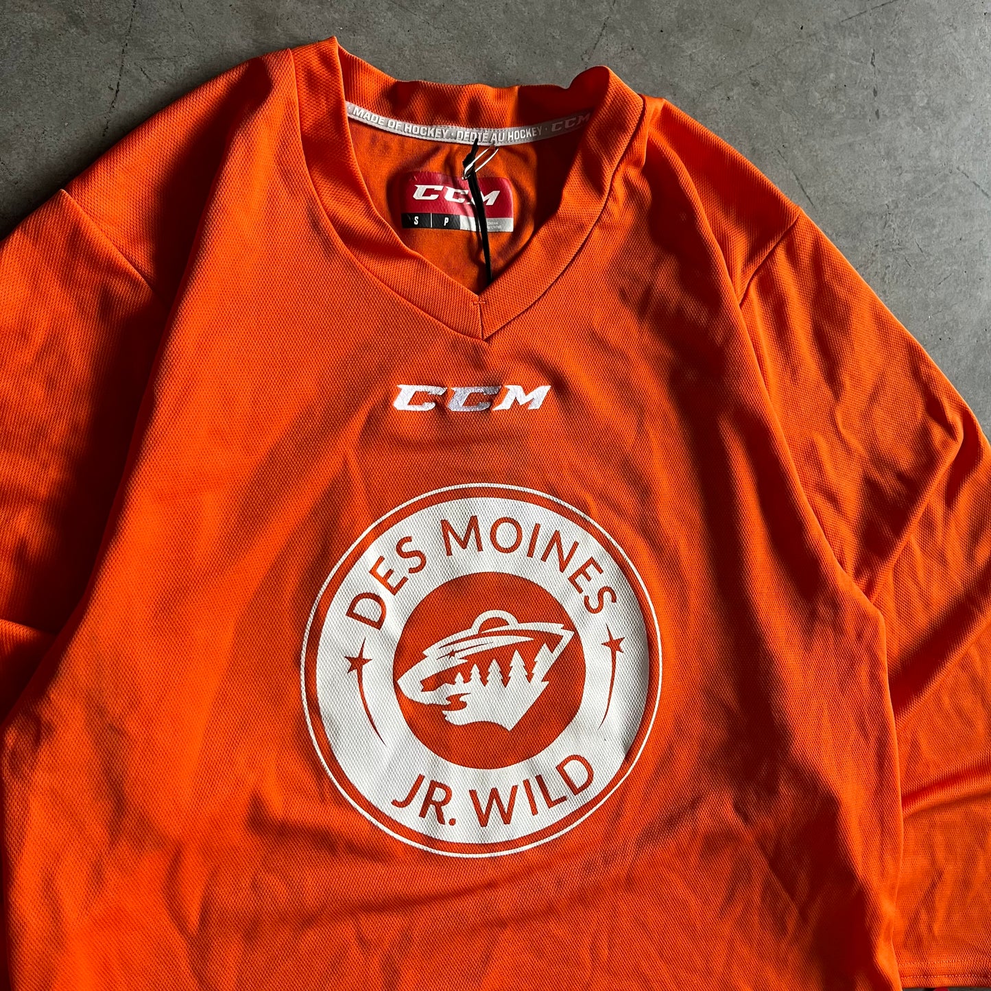 CCM Des Moines Jr. Wild #2 Jersey