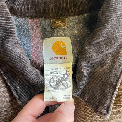 Carhartt ‘C02 CHT’ Chocolate Chore Coat