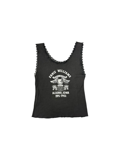 Women’s 80’s Harley Davidson Black Lace Tank