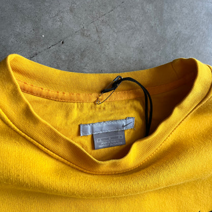 Y2K Nike Yellow Mini Swoosh Sweatshirt