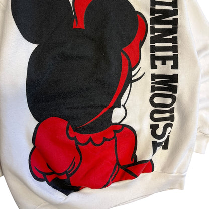 Vintage Minnie Mouse Face Sweatshirt