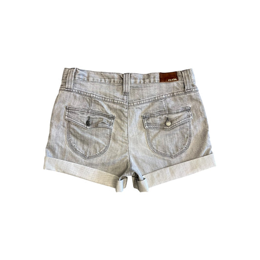 Women’s Y2K Fossil Grey Mini Shorts