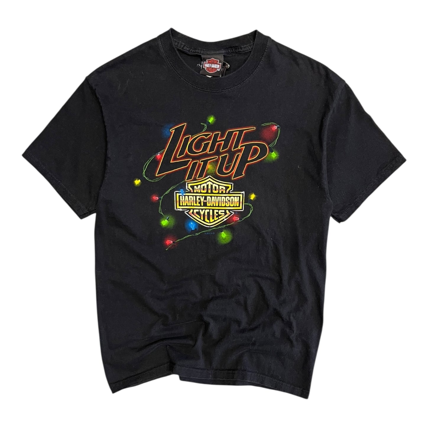 Y2K Light It Up Harley Davidson Tee