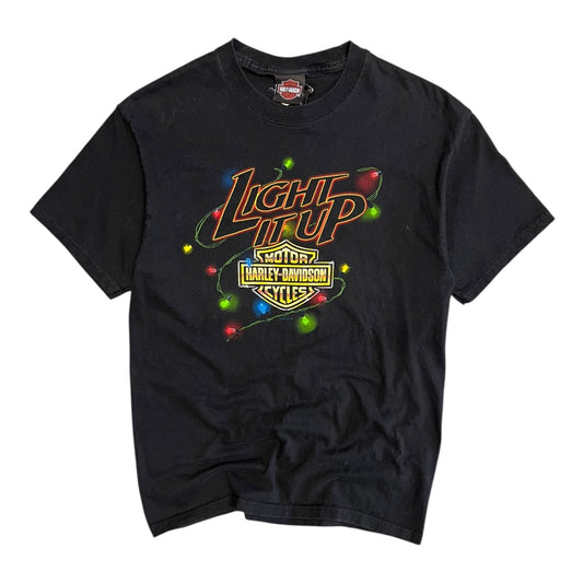 Y2K Light It Up Harley Davidson Tee