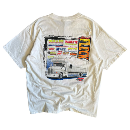 Vintage 1998 Jarod Fleck Dirt Racing Car Tee