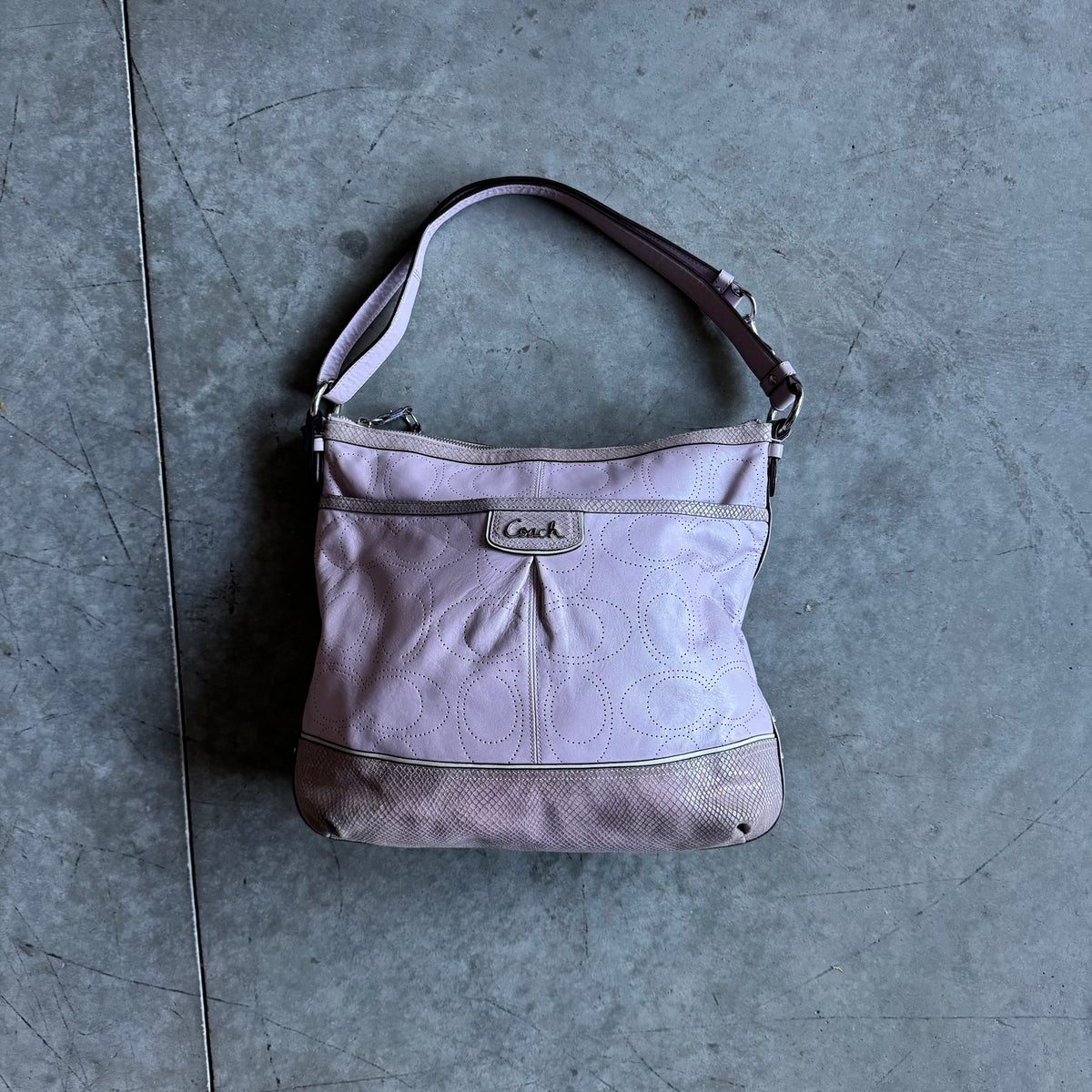 Coach Lilac Elevated Duffle Bag