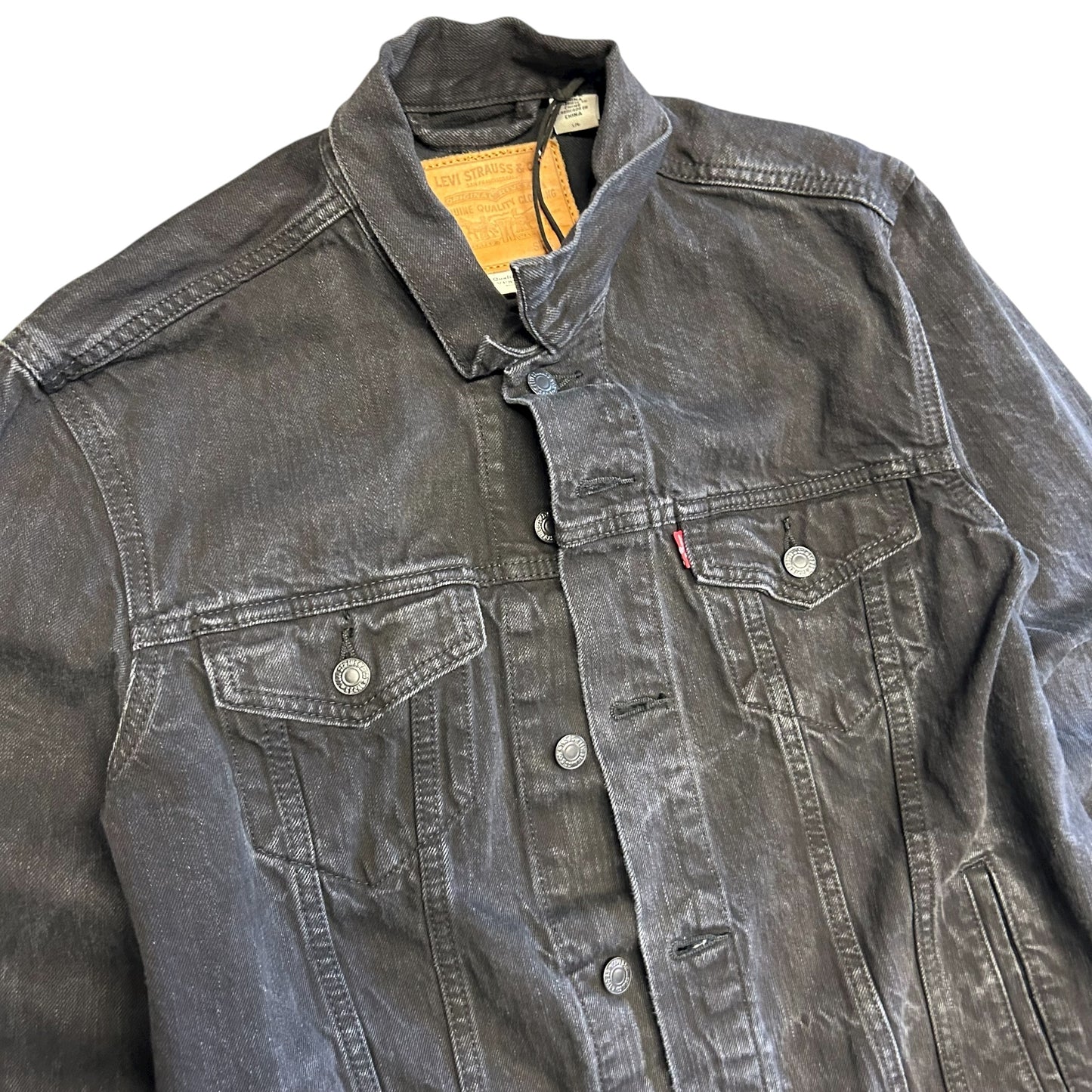 Levi's Black Denim Trucker Jacket