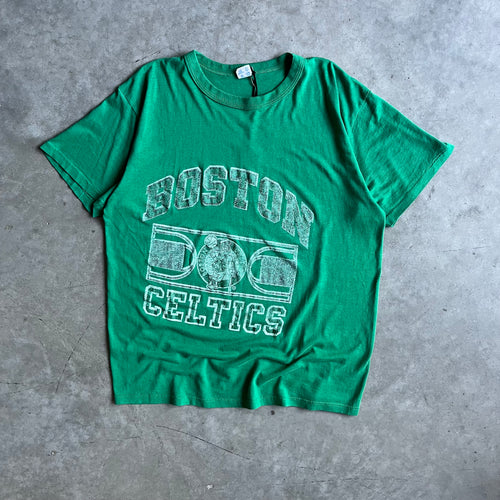 Vintage Champion Boston Celtics Faded Graphic Tee