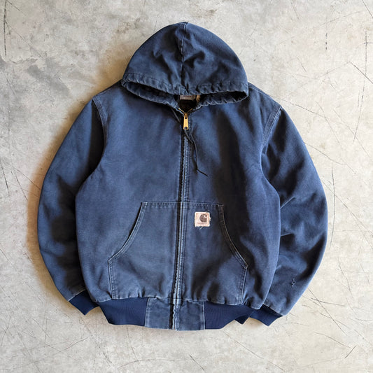 Vintage Carhartt ‘JQ283’ Navy Quilt Lined Active Jacket