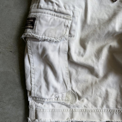 Y2K Abercrombie & Fitch Dragon Pocket Tan Cargo Shorts