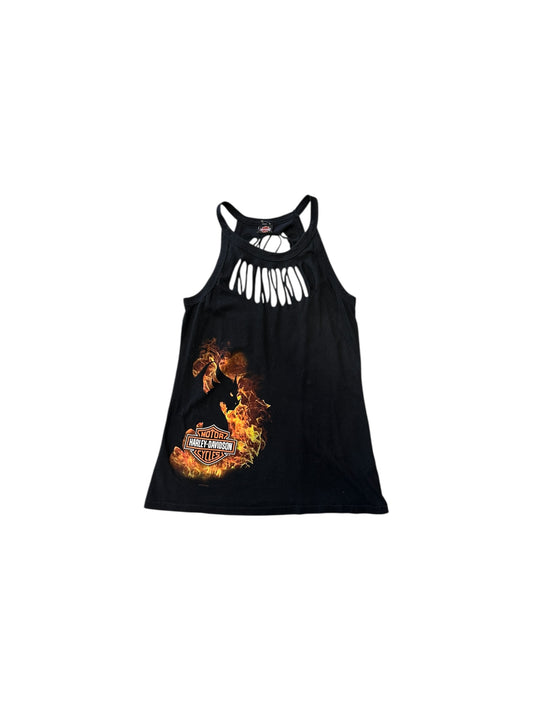 Women’s Harley Davidson Distressed Flame Tank